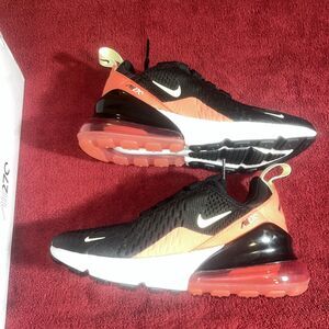 Size 5.5 - Nike Air Max 270 Black Magic Ember W